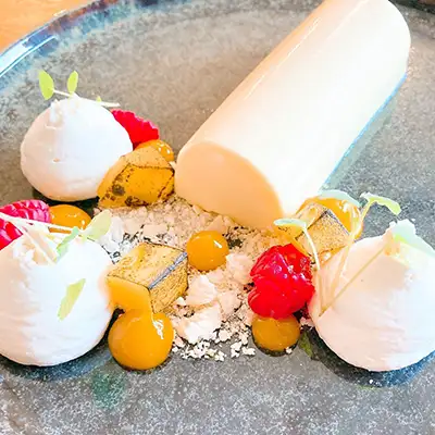 Dessert maison au restaurant La Table de Caychac à Blanquefort